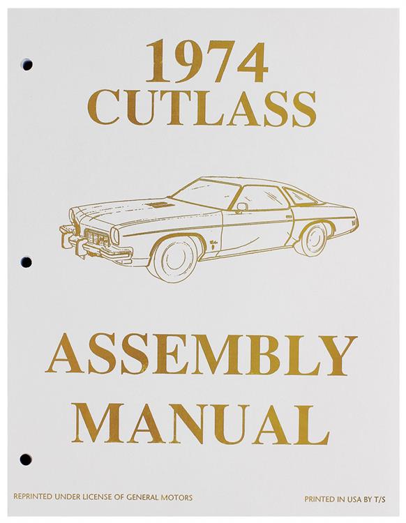 Assembly Manual, 1974 Oldsmobile