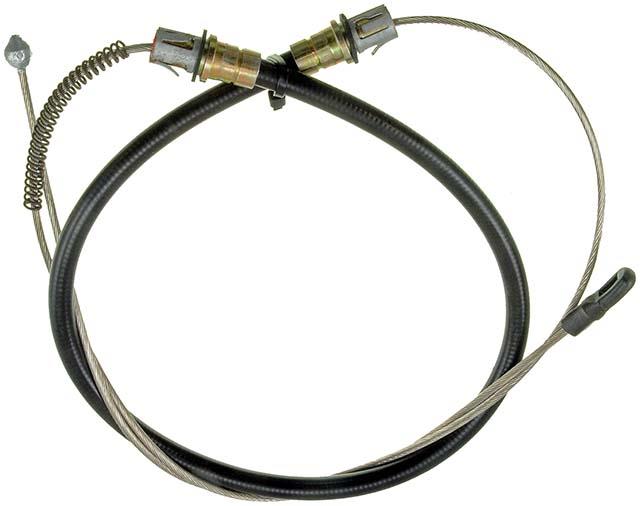 parking brake cable, 158,19 cm, rear left