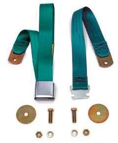 Seat Belt, Rear, Medium Turquoise