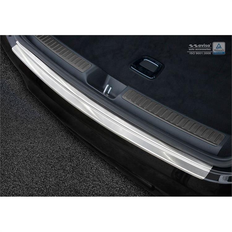 RVS Achterbumperprotector Mercedes GLC Coupe 2016- 'Ribs'