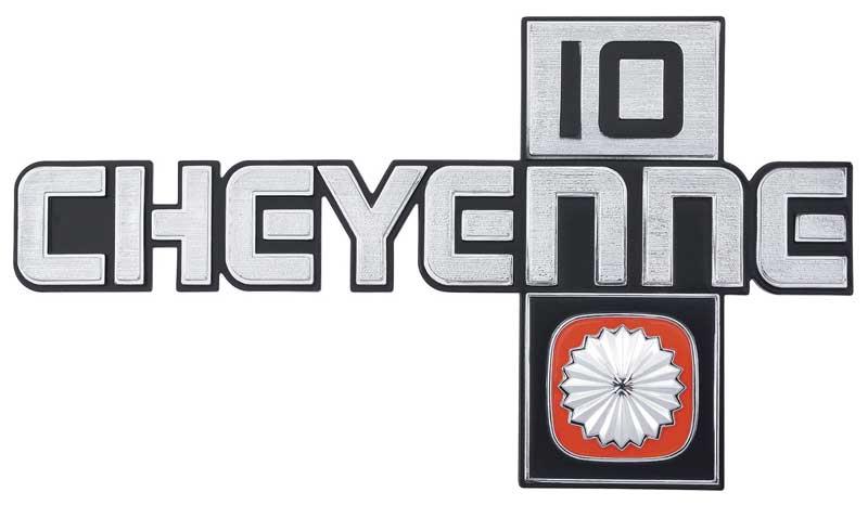 skärmemblem "Cheyenne 10"