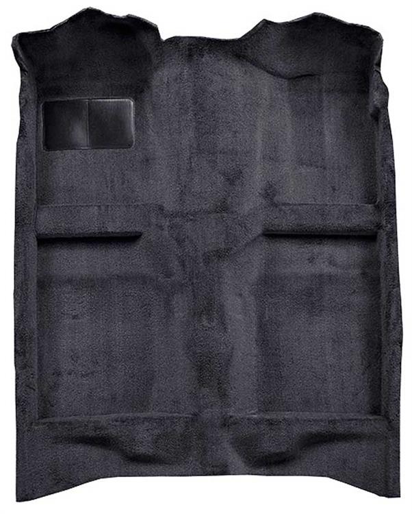 1982-93 Mustang Coupe/Hatchback Passenger Area Cut Pile Carpet with Mass Backing - Graphite