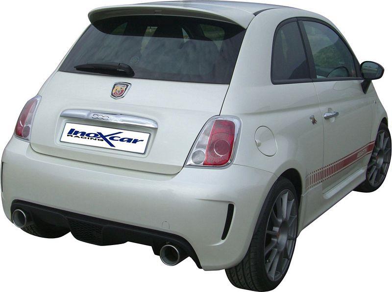 Muffler Rear Double Fi 500 14t Abarth 08- L