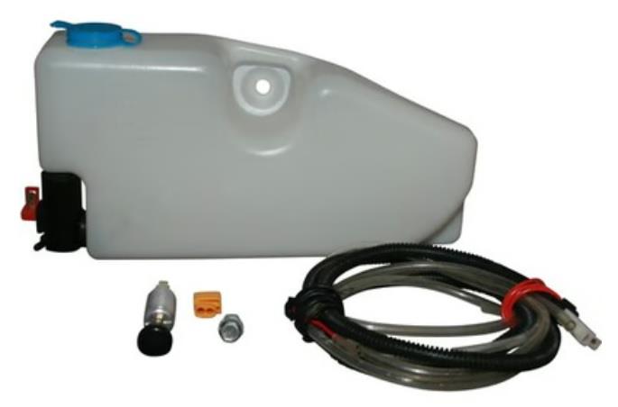 Washer Fluid Container With Pump