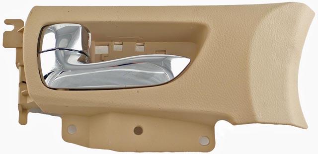 interior door handle chrome lever right rear beige housing