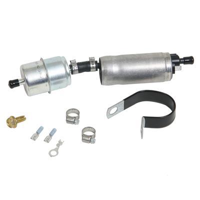 bensinpump, 12 volt, 2-4 psi, med filter