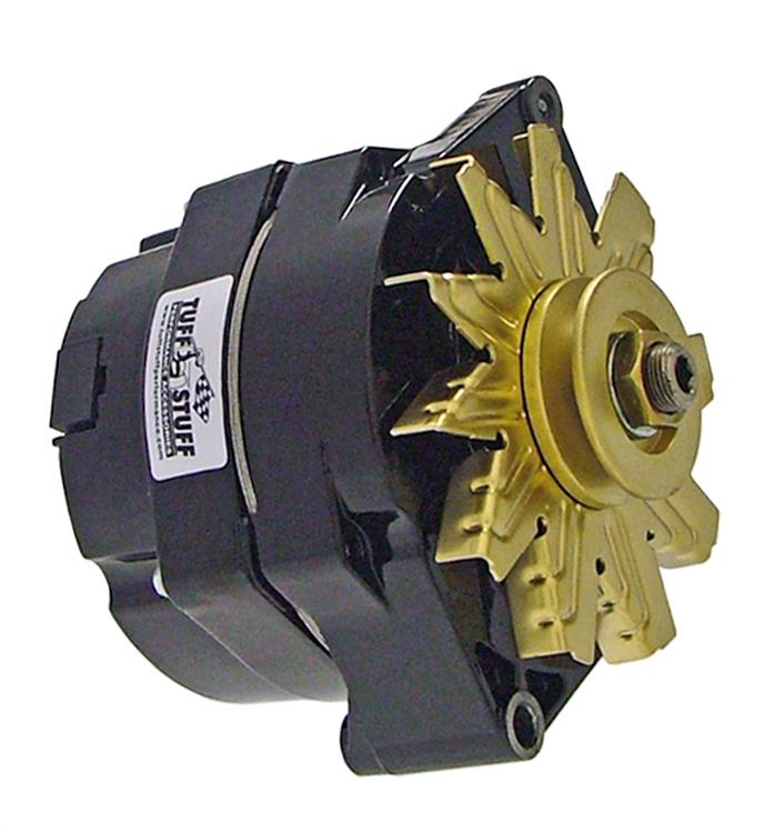 alternator / generator, 80A, 12 volt, Black powdercoated