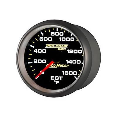 Exhaust Temperature Gauge 67mm 0-1600°f Pro-comp Pro