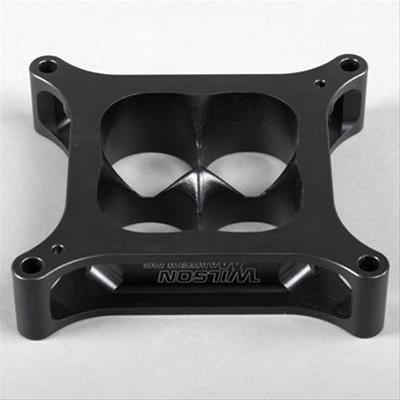 Carburetor Spacer, Aluminum, 1 in. Thick, Tapered Combo, Square Bore