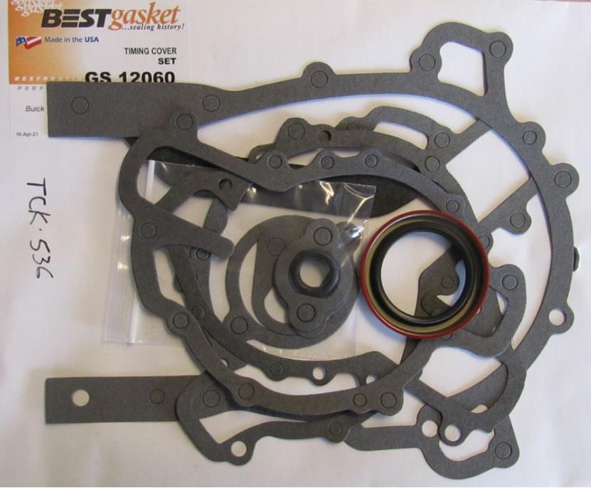 Timing Cover Gasket Set 1953-56 V-8