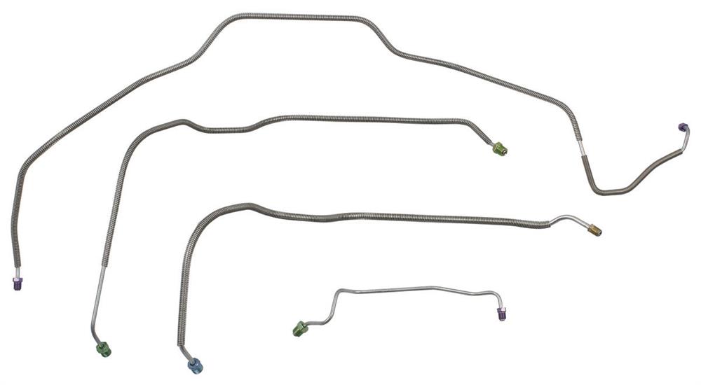 Brake Line, Front, 1969-72 Chevelle/El Camino, Power Drum