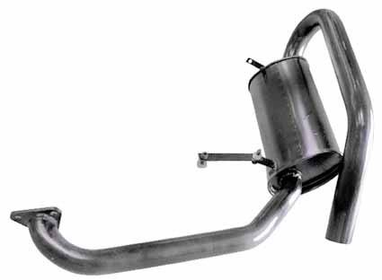 Single Hi-mount Muffler,cer