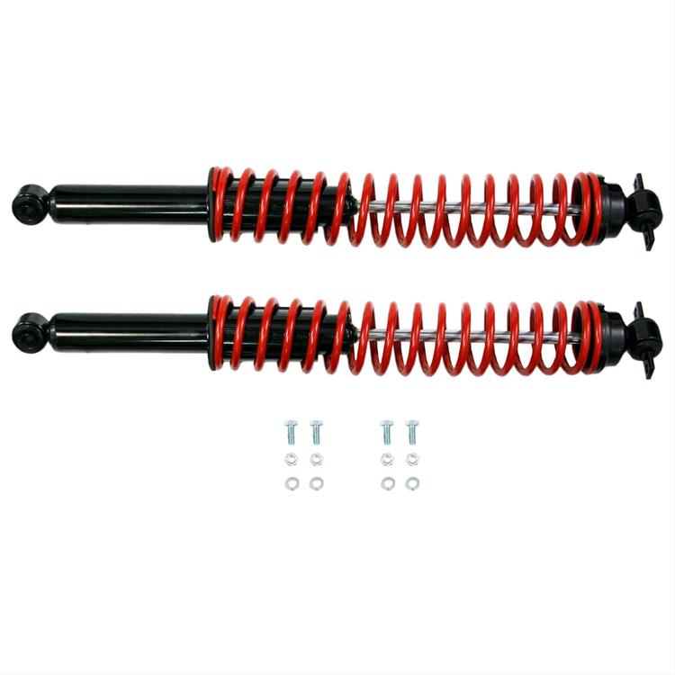 shocks, gas, not adjustable