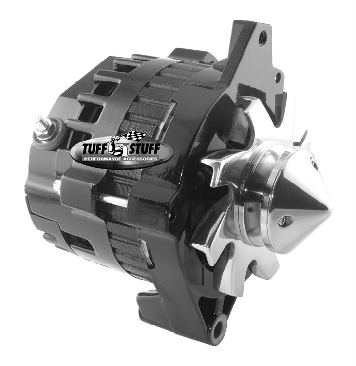 alternator / generator, 160A, 12 volt, Black powdercoated