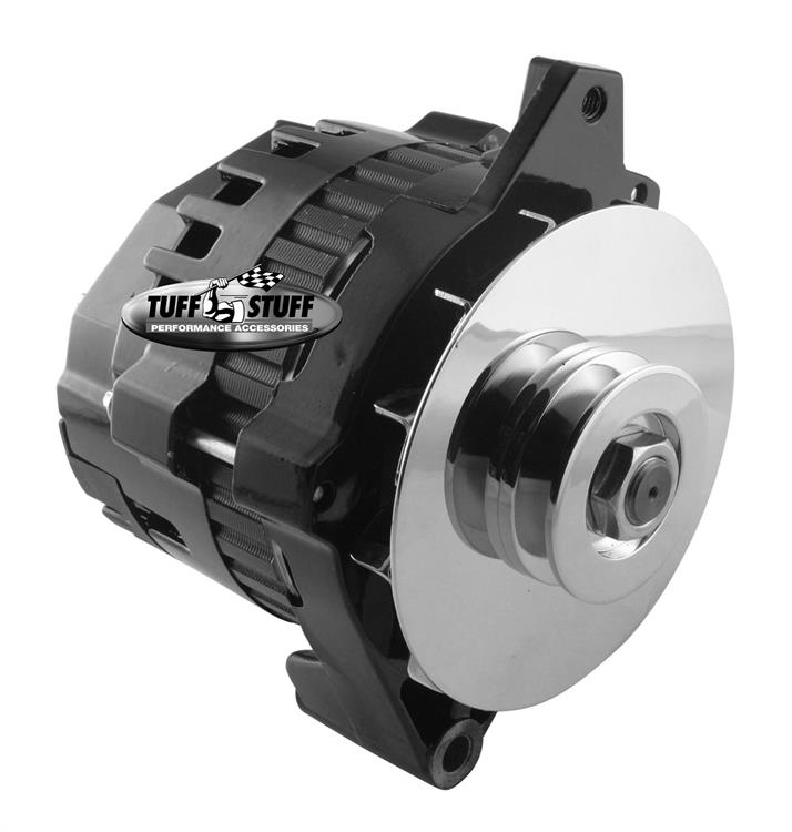 alternator / generator, 140A, 12 volt, Black powdercoated