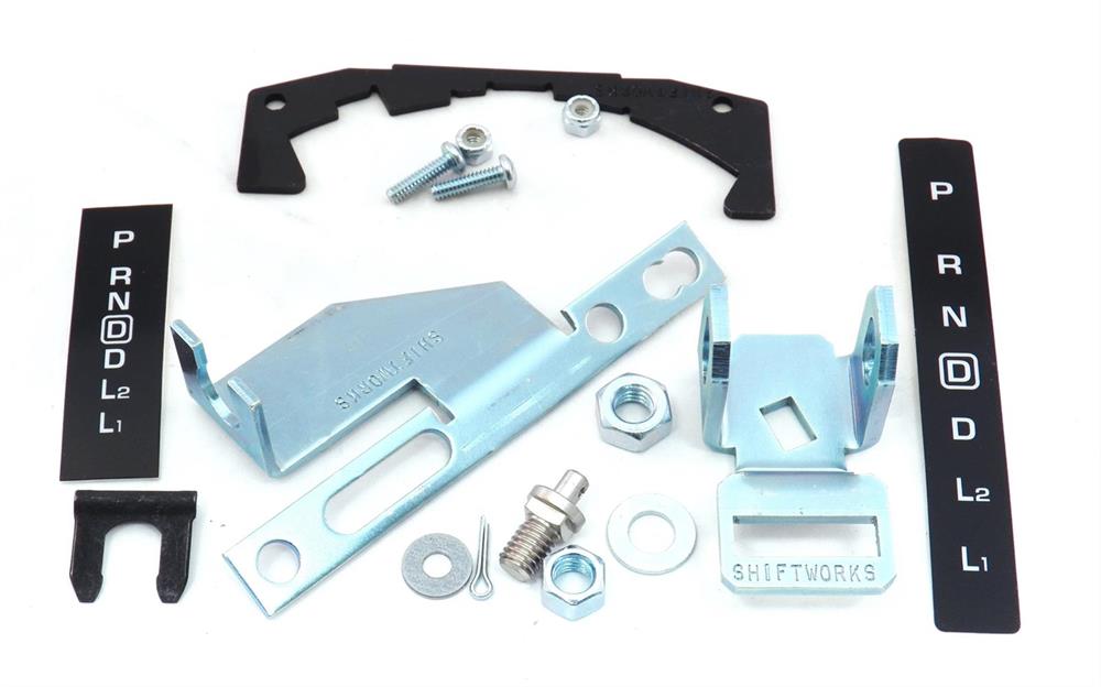 Shifter Conversion Kit, Bracket, Lever, Window