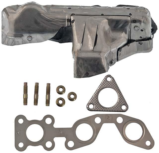 Exhaust Manifold, Passenger Side, Cast Iron, Natural Finish, for Nissan, Each