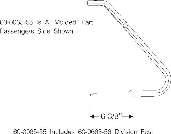 Front door vent weatherstrip