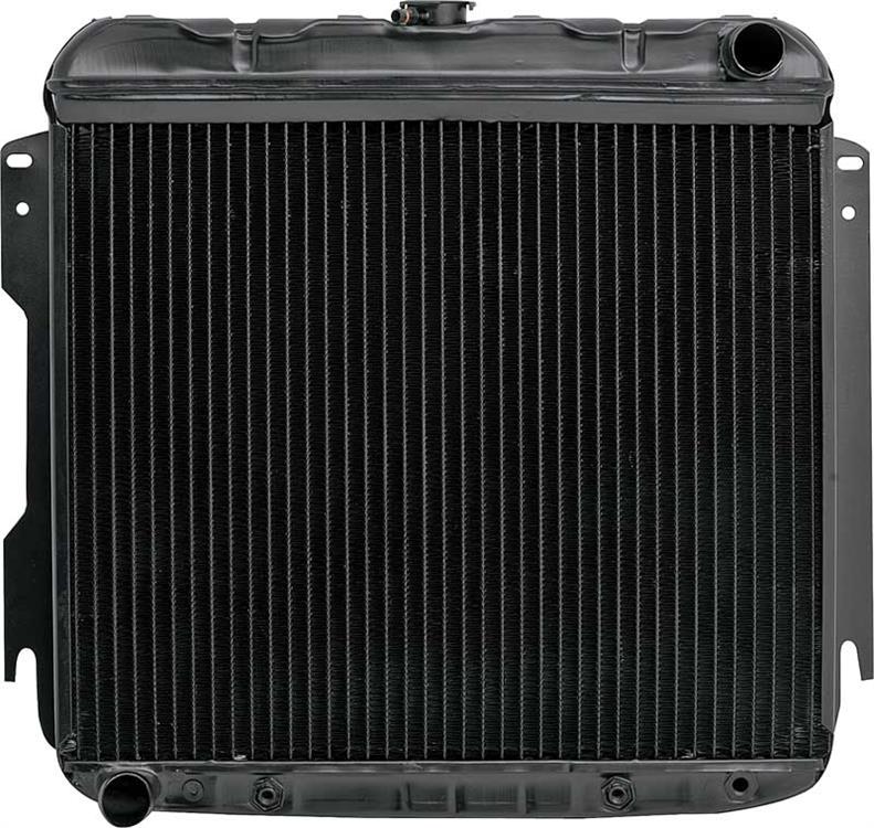 1963-65 MOPAR B-BODY REPLACEMENT 4 ROW COPPER RADIATOR - 361/383/426 AUTOMATIC