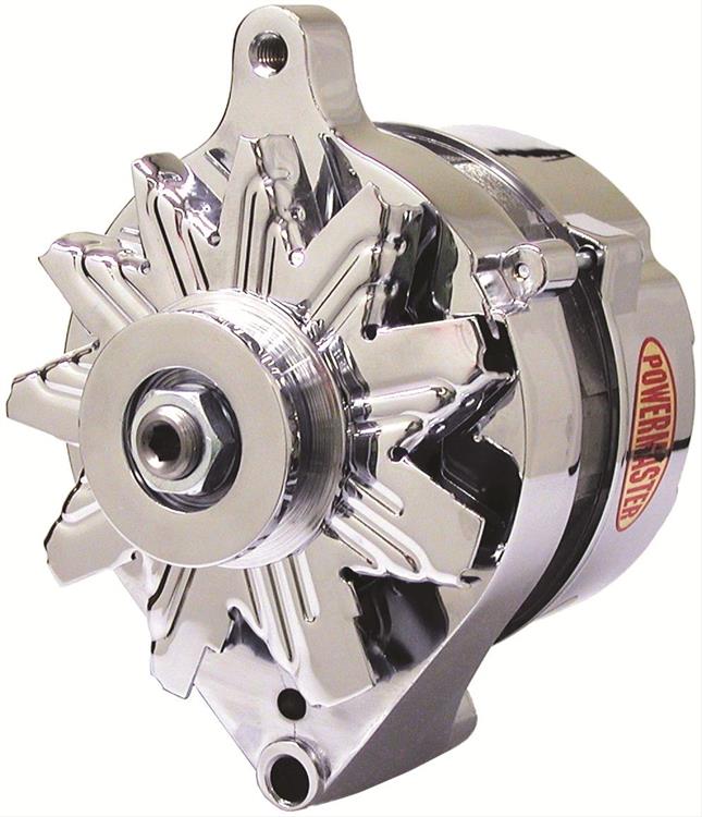 alternator / generator, 60A, 12 volt, Chrome plated