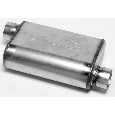 Muffler, 3" Inlet/" Outlet, Stainless Steel