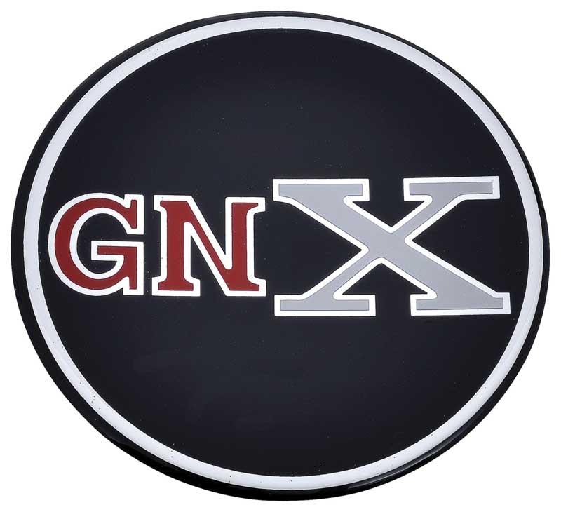 centrumkåpa 1984-87 Buick Grand National Hub Cap Emblem GNX