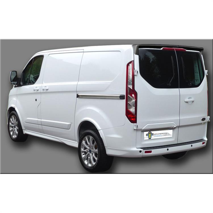 Dakspoiler Ford Transit Custom 2016- (met 2 achterdeuren) (PU)