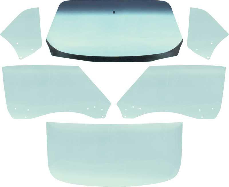 1968-69 F-BODY COUPE GLASS KIT TINTED