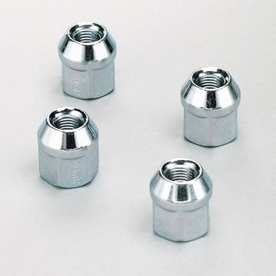 lug nut, M12 x 1.75, Yes end, 25,4 mm long, conical 60°