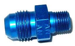 Adapter An6 x 1/8"npt, Blue