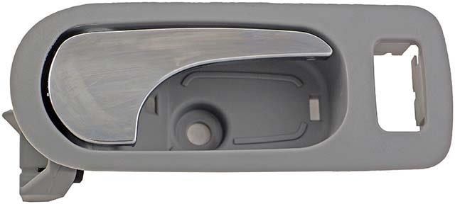 interior door handle - front right - chrome lever+gray housing