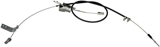 parking brake cable, 249,81 cm, rear left and rear right