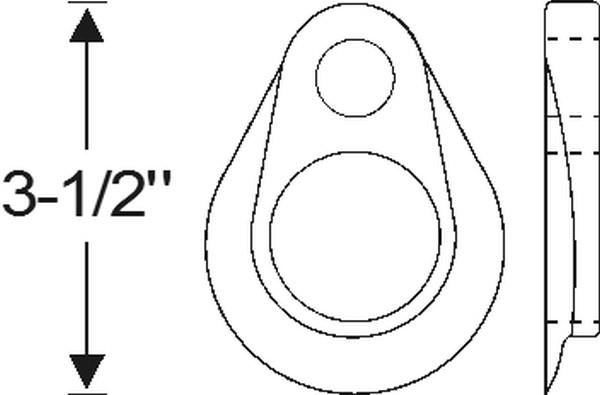 Grommet steering column at toe