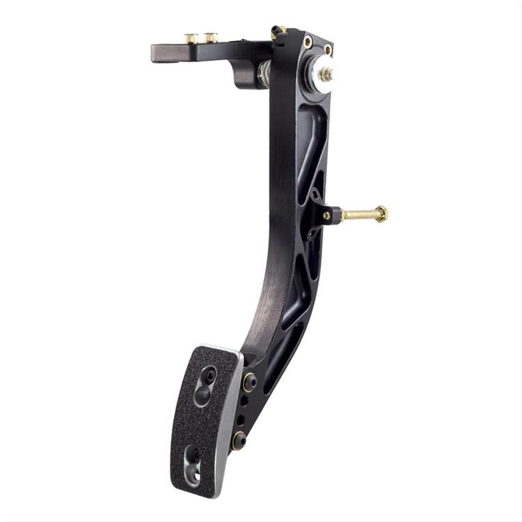 Pedal Assembly, 600-Series Overhung-Mount, Throttle Type, Billet Aluminum, Black Anodized, Each