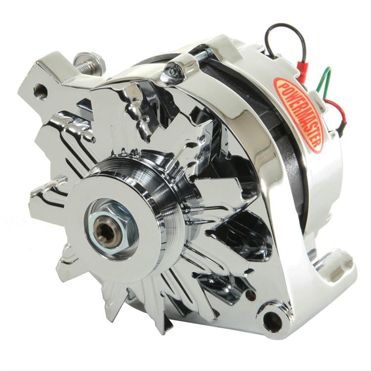 alternator / generator, 60A, 12 volt, Chrome plated