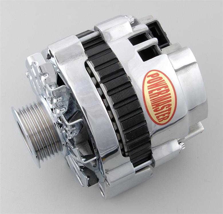 alternator / generator, 105A, 12 volt, Polished