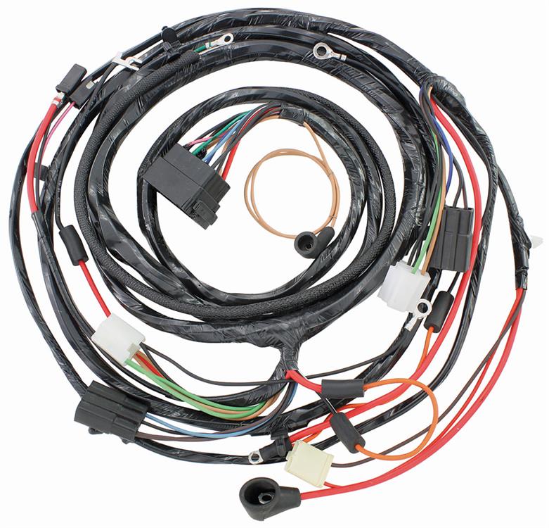 Wiring Harness, Forward Lamp, 1971 Monte Carlo, Gauges, Int. Reg.