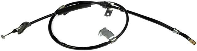 parking brake cable, 167,01 cm, rear left and rear right
