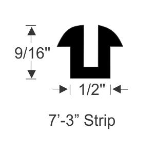 Rear Window Weatherstrip Seal