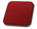 dörrpanelsats, 4-delar, med ficka, röd/offwhite