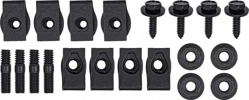 E-BODY REAR VALANCE PANEL HARDWARE SET - 20 PIECES