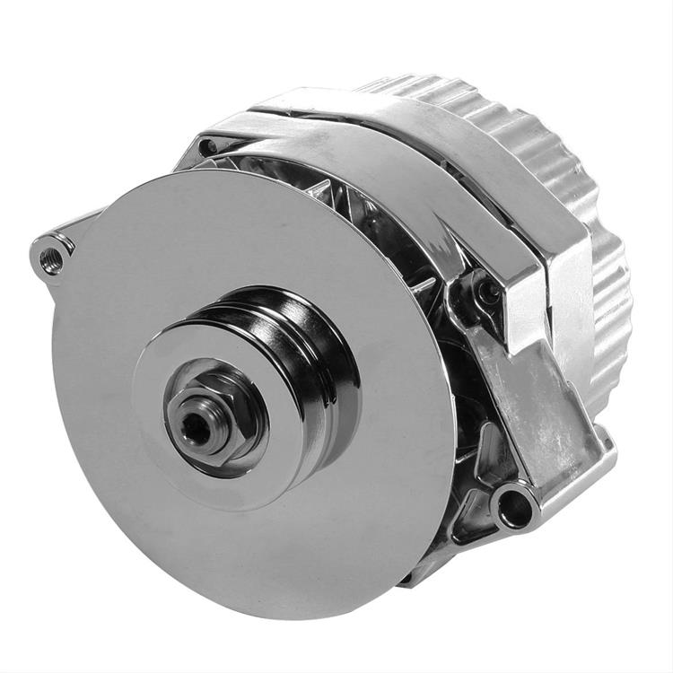 alternator / generator, 80A, 12 volt, Chrome plated