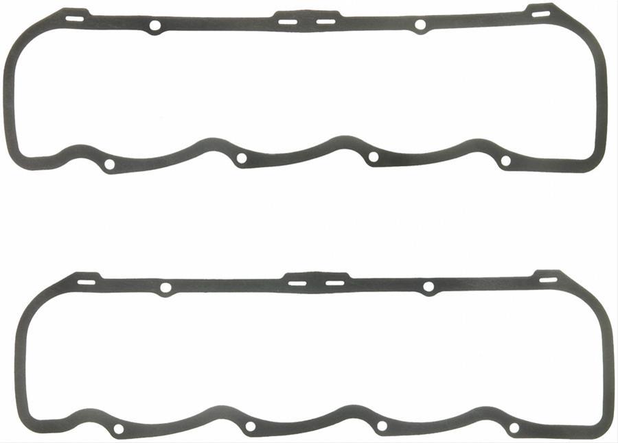 Valve Cover Gaskets, Rubber, International, V8, Pair