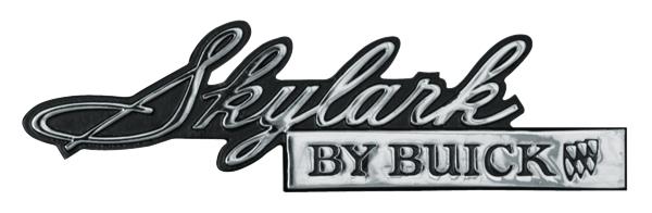emblem "Skylark by Buick"