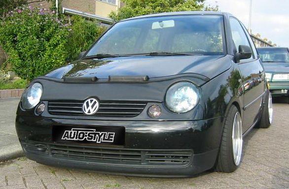 Motorkapsteenslaghoes passend voor Volkswagen Lupo 2000-2003 zwart