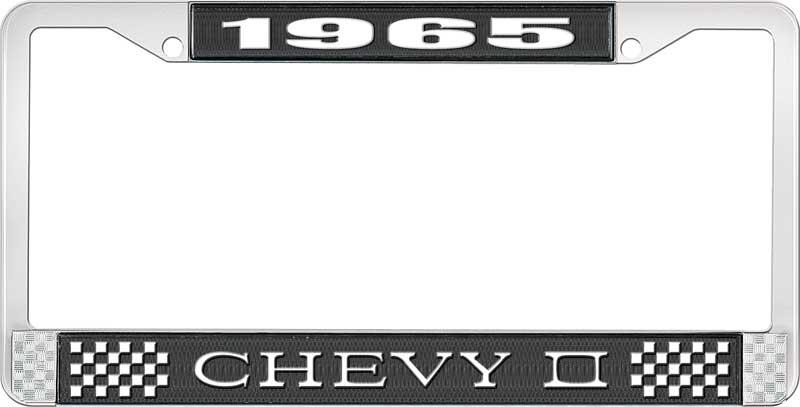 nummerplåtshållare, 1965 CHEVY II svart
