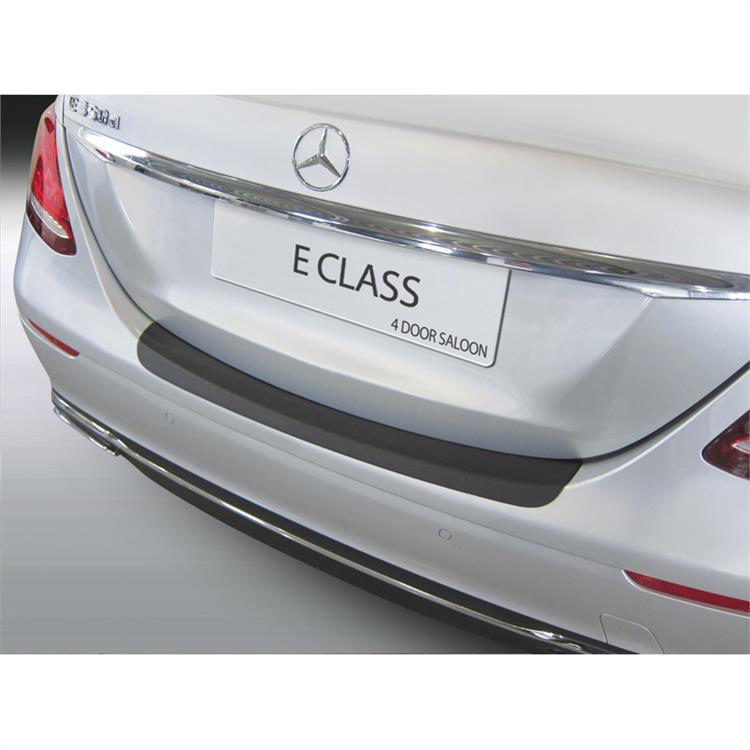 ABS Achterbumper beschermlijst Mercedes E-Klasse W213 Sedan 4/2016- Zwart