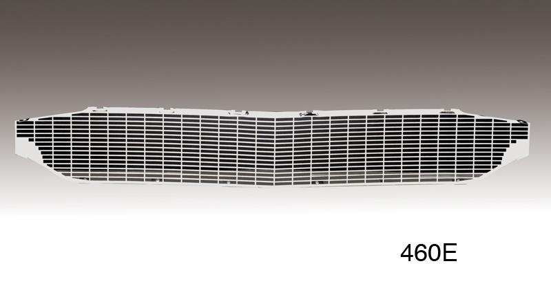 Grille, silver, OE style, grille bar delete (B/A) (OS)