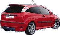 Dakspoiler passend voor Ford Focus I 3/5-deurs 1998-2004 'RS-Look'