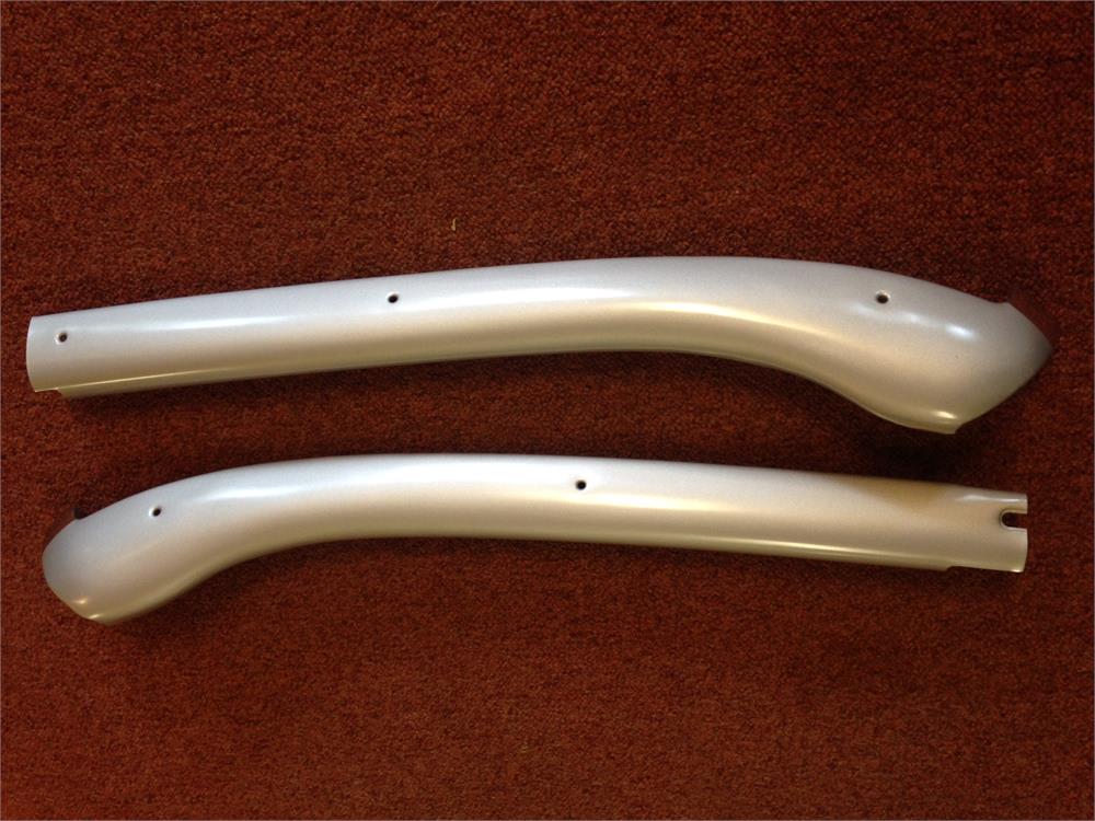 Convertible Windshield Header Molding with Satin Finish